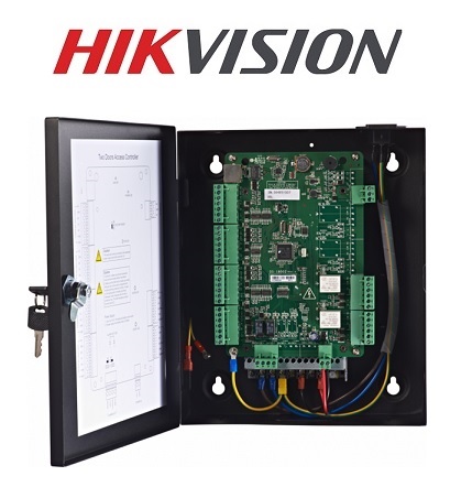 Hikvision DS-K2802 2 ajtó/ 2 irány, 10.000 felhasználó, RS485/Wiegand26/Wiegand34 beléptető rendszer központ
