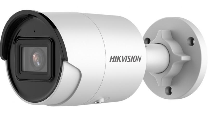 Hikvision DS-2CD2046G2-I (4MP, 4mm, kültéri, H265+, IP67, IR40m, ICR, WDR, 3DNR, PoE) IP csőkamera