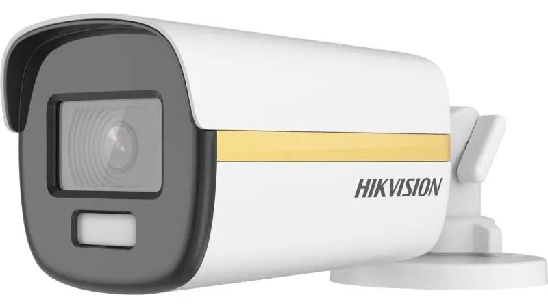 Hikvision DS-2CE12UF3T-E(3.6MM) 8 MP ColorVu THD WDR fix, fény riasztás, PoC analóg csőkamera