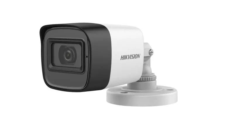 Hikvision DS-2CE16D0T-ITFS (2MP, 2,8mm, kültéri, EXIR30m, IP67, ICR, DNR, audio) 4in1 analóg csőkamera