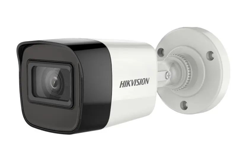 Hikvision DS-2CE16H0T-ITE (5MP, 2,8mm, kültéri, EXIR20M, ICR, IP67, DWDR, BLC, 12VDC/PoC) 4in1 analóg csőkamera