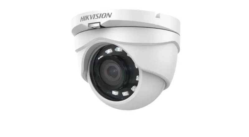 Hikvision DS-2CE56D0T-IRMMF 2MP, 2,8mm, beltéri, IR20m, D&N(ICR), DNR, műanyag 4in1 analóg dómkamera