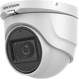 Hikvision DS-2CE76H0T-ITMFS(2.8MM) 5 MP THD fix EXIR, OSD menüvel, mikrofon, koax audio 4in1 analóg turretkamera