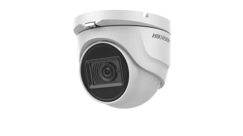 Hikvision DS-2CE76H8T-ITMF (5MP, 3,6mm, kültéri, EXIR30M, ICR, IP67, WDR, 3D DNR, BLC) 4in1 analóg turretkamera