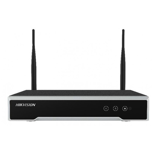 Hikvision DS-7104NI-K1/W/M (4 csatorna, 50Mbps rögzítési sávszél., H265+, HDMI+VGA, 2xUSB, 1x Sata, Wifi) NVR rögzítő