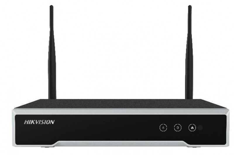 Hikvision DS-7104NI-K1/W/M (4 csatorna, 50Mbps rögzítési sávszél., H265+, HDMI+VGA, 2xUSB, 1x Sata, Wifi) NVR rögzítő
