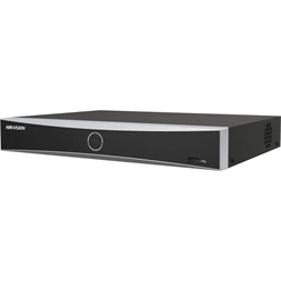Hikvision DS-7604NXI-K1/4P (4 csatorna, Acusense, 40Mbps rögzítési sávszél., H265, 1x Sata, 4x PoE) NVR rögzítő