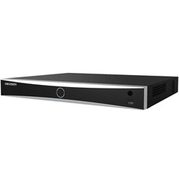Hikvision DS-7608NXI-K2/8P (8 csatorna, Acusense, 80Mbps rögzítési sávszél., H265, 2x Sata, 8x PoE) NVR rögzítő
