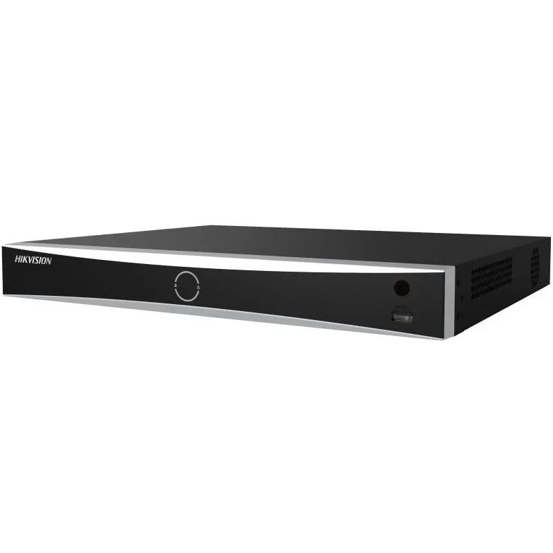 Hikvision DS-7608NXI-K2/8P (8 csatorna, Acusense, 80Mbps rögzítési sávszél., H265, 2x Sata, 8x PoE) NVR rögzítő