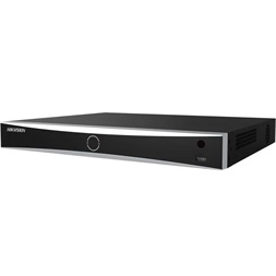 Hikvision DS-7616NXI-K2/16P (16 csatorna, Acusense, 160Mbps rögzítés, H265, 2x Sata, I/O, 16x PoE) NVR rögzítő