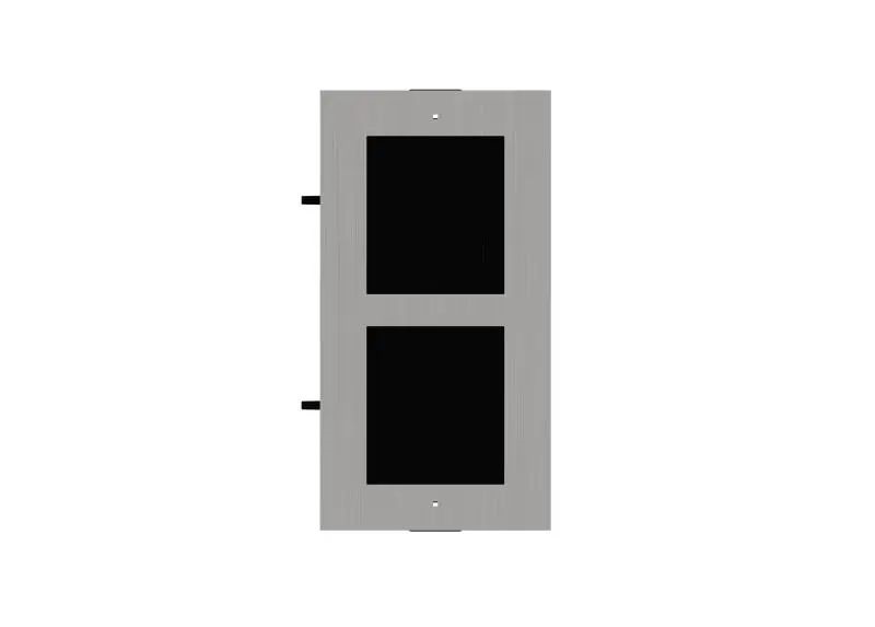 Hikvision DS-KD-ACF2 (2 modulos, süllyesztett) Társasházi IP kaputelefon szerelőkeret