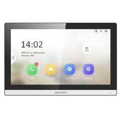 Hikvision DS-KH6350-WTE1 7" TFT érintő kijelző, wifi, IP video-kaputelefon beltéri egység