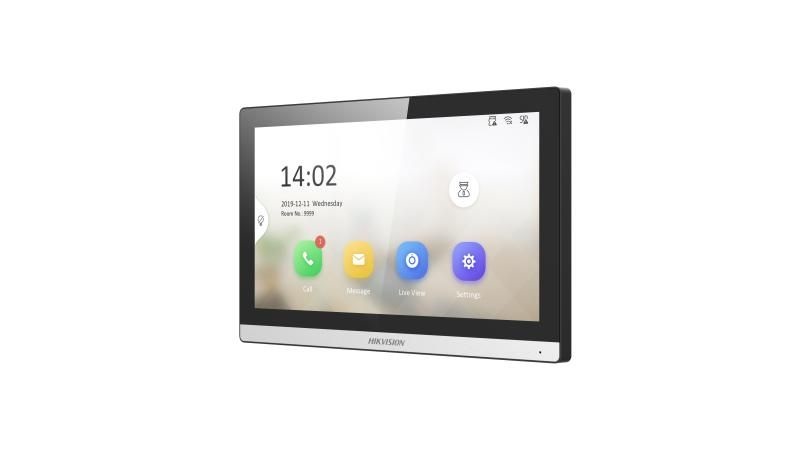 Hikvision DS-KH6350-WTE1 7" TFT érintő kijelző, wifi, IP video-kaputelefon beltéri egység