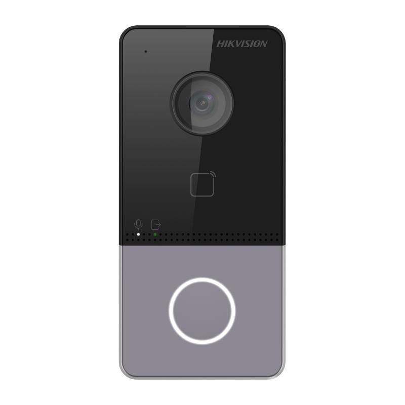 Hikvision DS-KV6113-WPE1(C)/1 lakásos/2MP/wifi/IP65/Mifare/IP videó kaputelefon kültéri egység