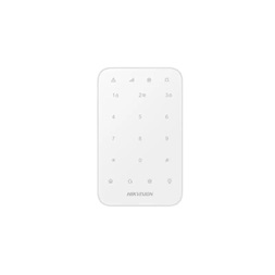 Hikvision DS-PK1-E-WE vezeték nélküli kezelő AXPro központokhoz, 868 MHz, fehér, 4x AA elem
