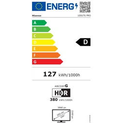 Hisense 100" 100U7S PRO 4K UHD Smart MiniLED TV