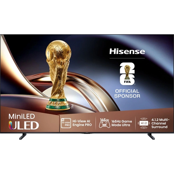 Hisense 100" 100U8Q 4K UHD SMART MINILED TV