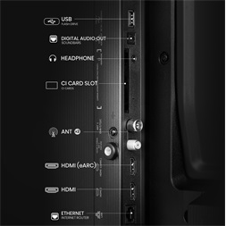 Hisense 32" 32A5Q Full HD Smart QLED TV (Újracsomagolt)