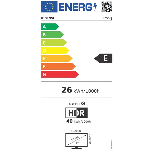 Hisense 32" 32S5Q FHD LifeStyle QLED TV