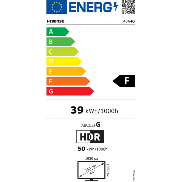 Hisense 40" 40A4Q Full HD Smart LED TV