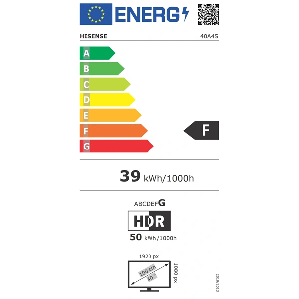 Hisense 40" 40A4S FHD Smart LED TV