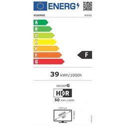 Hisense 40" 40A4S FHD Smart LED TV