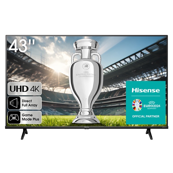 Hisense 43" 43A6K 4K UHD Smart LED TV (Újracsomagolt)