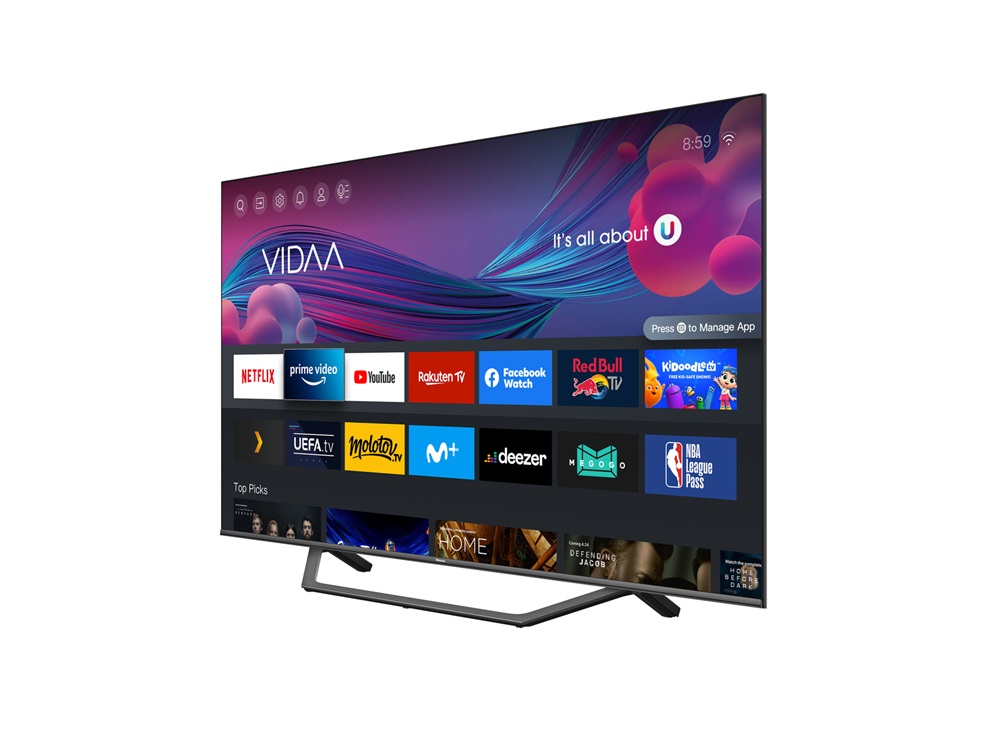 Hisense 55" 55A7GQ 4K UHD Smart QLED TV