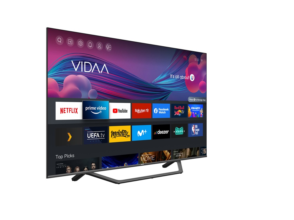 Hisense 55" 55A7GQ 4K UHD Smart QLED TV