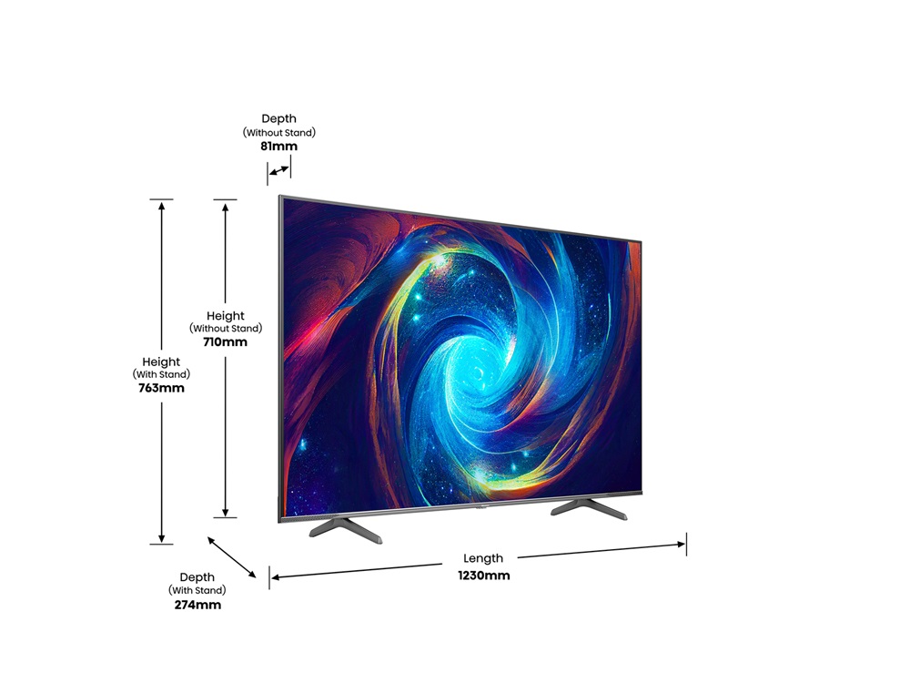 Hisense 55" 55E7KQPRO 4K UHD Smart QLED TV