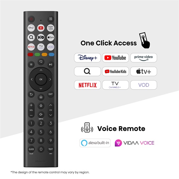 Hisense 55" 55E7Q 4K UHD Smart QLED TV (Újracsomagolt)