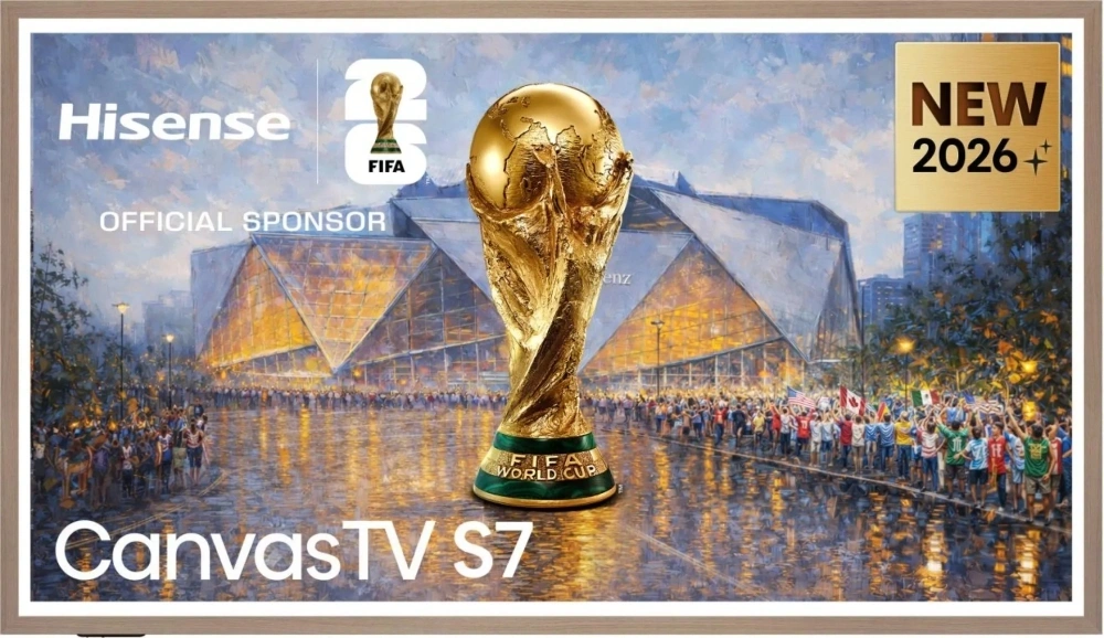 Hisense 55" 55S7S 4K UHD LifeStyle QLED TV