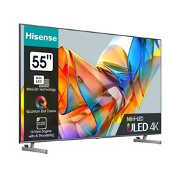 Hisense 55" 55U6KQ 4K UHD Smart MiniLED TV (Újracsomagolt)