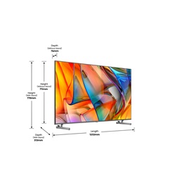 Hisense 55" 55U6KQ 4K UHD Smart MiniLED TV (Újracsomagolt)