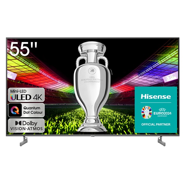 Hisense 55" 55U6KQ 4K UHD Smart MiniLED TV (Újracsomagolt)