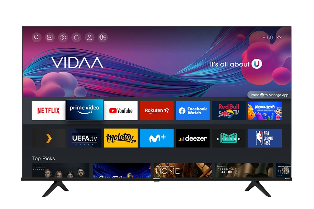 Hisense 58" 58A6BG 4K UHD Smart LED TV