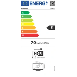 Hisense 58" 58A6S 4K UHD Smart LED TV