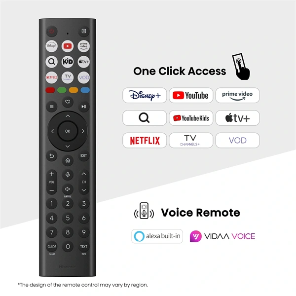 Hisense 65" 65E7QPRO 4K UHD Smart Gamer QLED TV (Újracsomagolt)