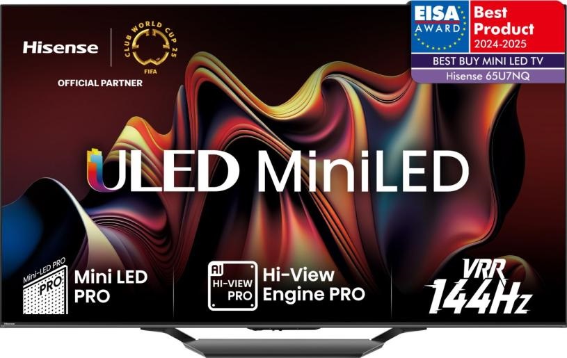 Hisense 65" 65U7NQ 4K UHD Smart MiniLED TV