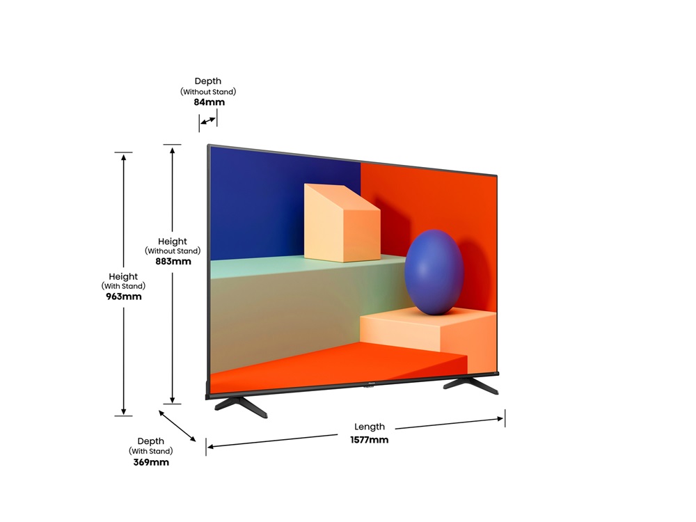 Hisense 70" 70A6K 4K UHD Smart LED TV