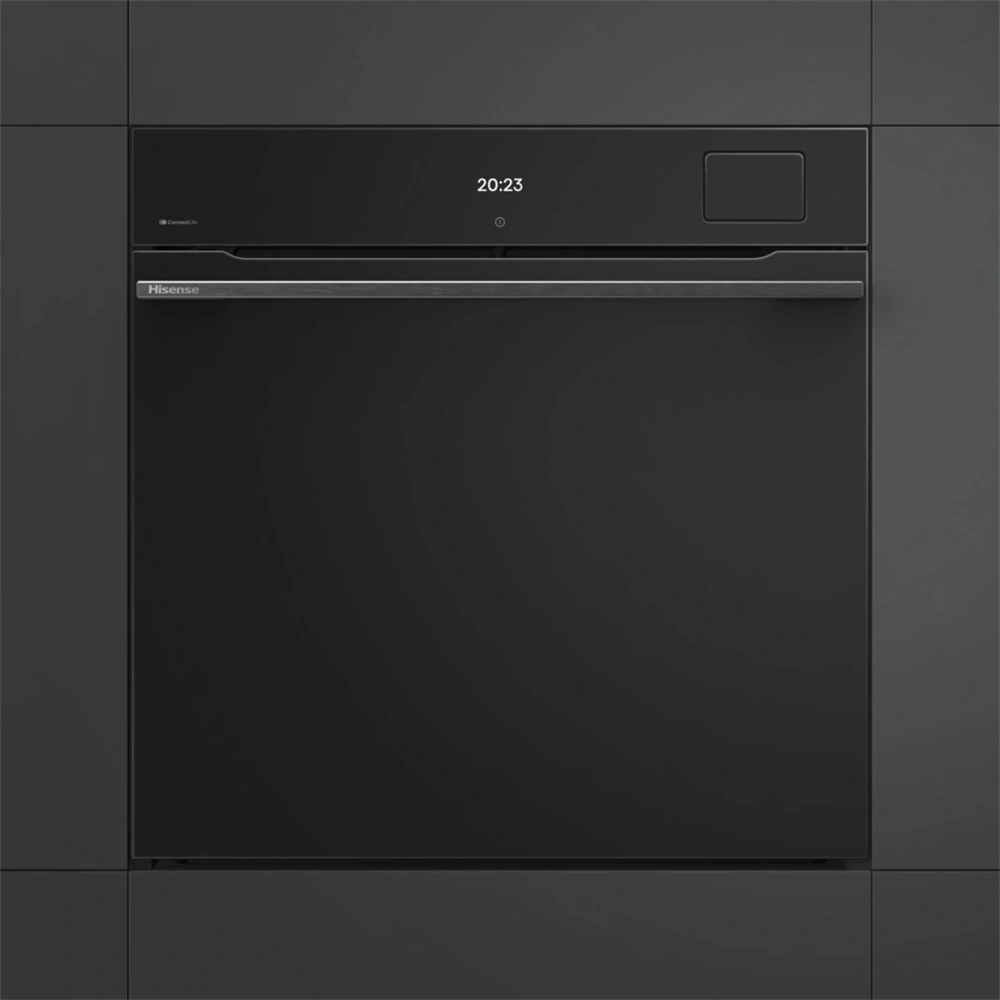 Hisense BAS614P8B fekete, beépíthető, multifunkciós, 60 cm, sütő