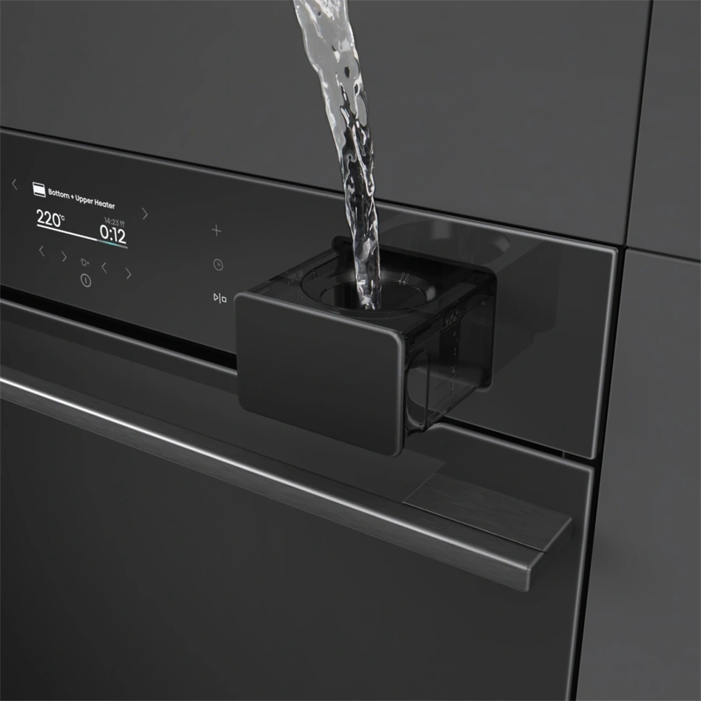 Hisense BAS614P8B fekete, beépíthető, multifunkciós, 60 cm, sütő