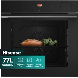 Hisense BFS615S8B fekete, beépíthető, multifunkciós, 60 cm, sütő