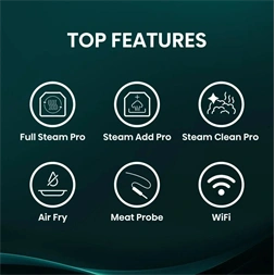 Hisense BFS615S8B fekete, beépíthető, multifunkciós, 60 cm, sütő