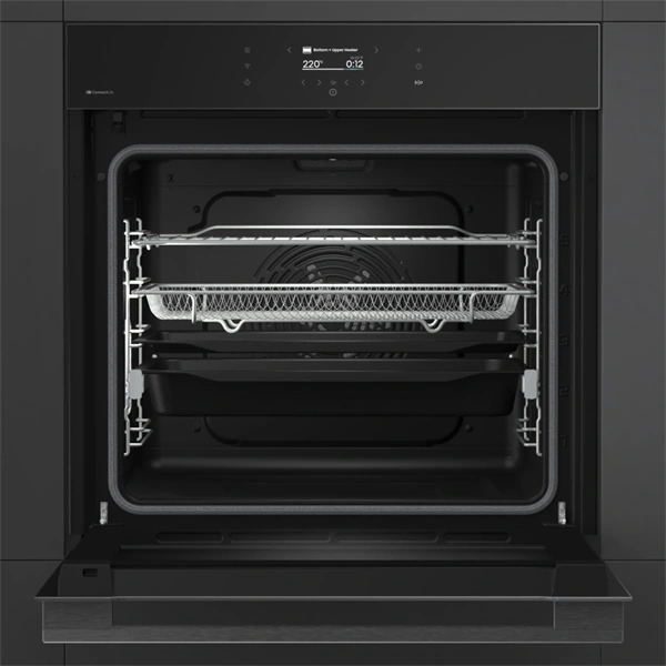 Hisense BI614P8B fekete, beépíthető, multifunkciós, 60 cm, sütő