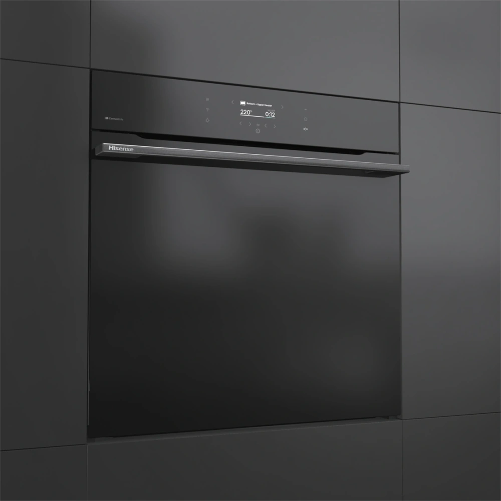 Hisense BI614P8B fekete, beépíthető, multifunkciós, 60 cm, sütő