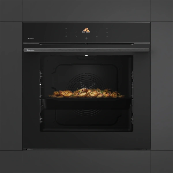 Hisense BI614P8B fekete, beépíthető, multifunkciós, 60 cm, sütő