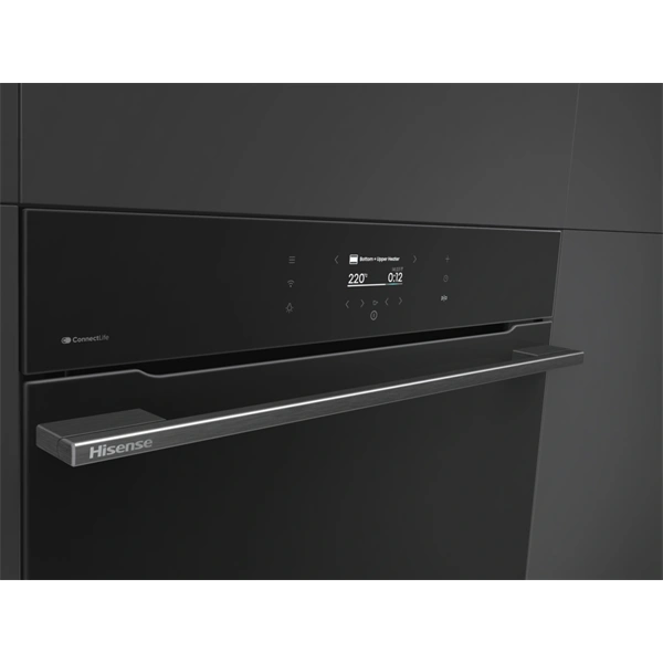 Hisense BI614P8B fekete, beépíthető, multifunkciós, 60 cm, sütő