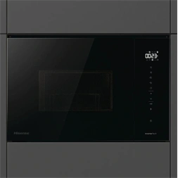 Hisense BIM325GI63DBG fekete, beépíthető, 25 l, mikrohullámú sütő