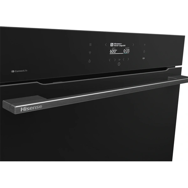 Hisense BIM406A8B fekete, beépíthető, kompakt, 45 cm, mikrohullámú sütő